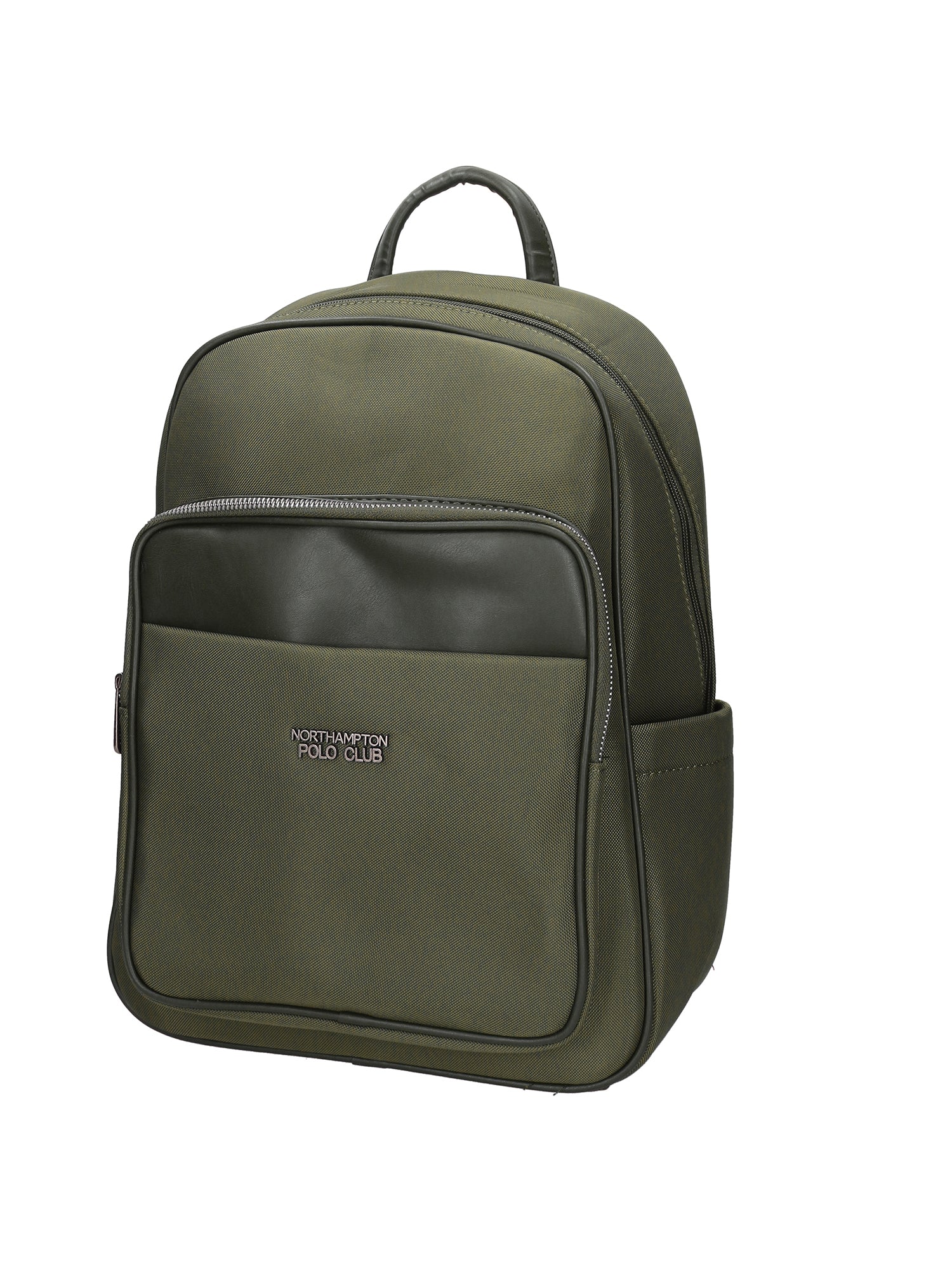 Zaino uomo in pelle PU vegana Casual PCL3113-GREEN Northampton Polo Club