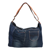 Jelena Borsa a spalla da donna 100% cotone 88111-JEANS 012 Gave Lux