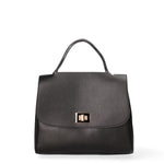 Borsa a mano da donna Ecopelle 635-1-BLACK Diana&co