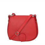 Bianca Borsa a tracolla da donna Vera pelle 10016 1020-S08 ROSSO Gave Lux