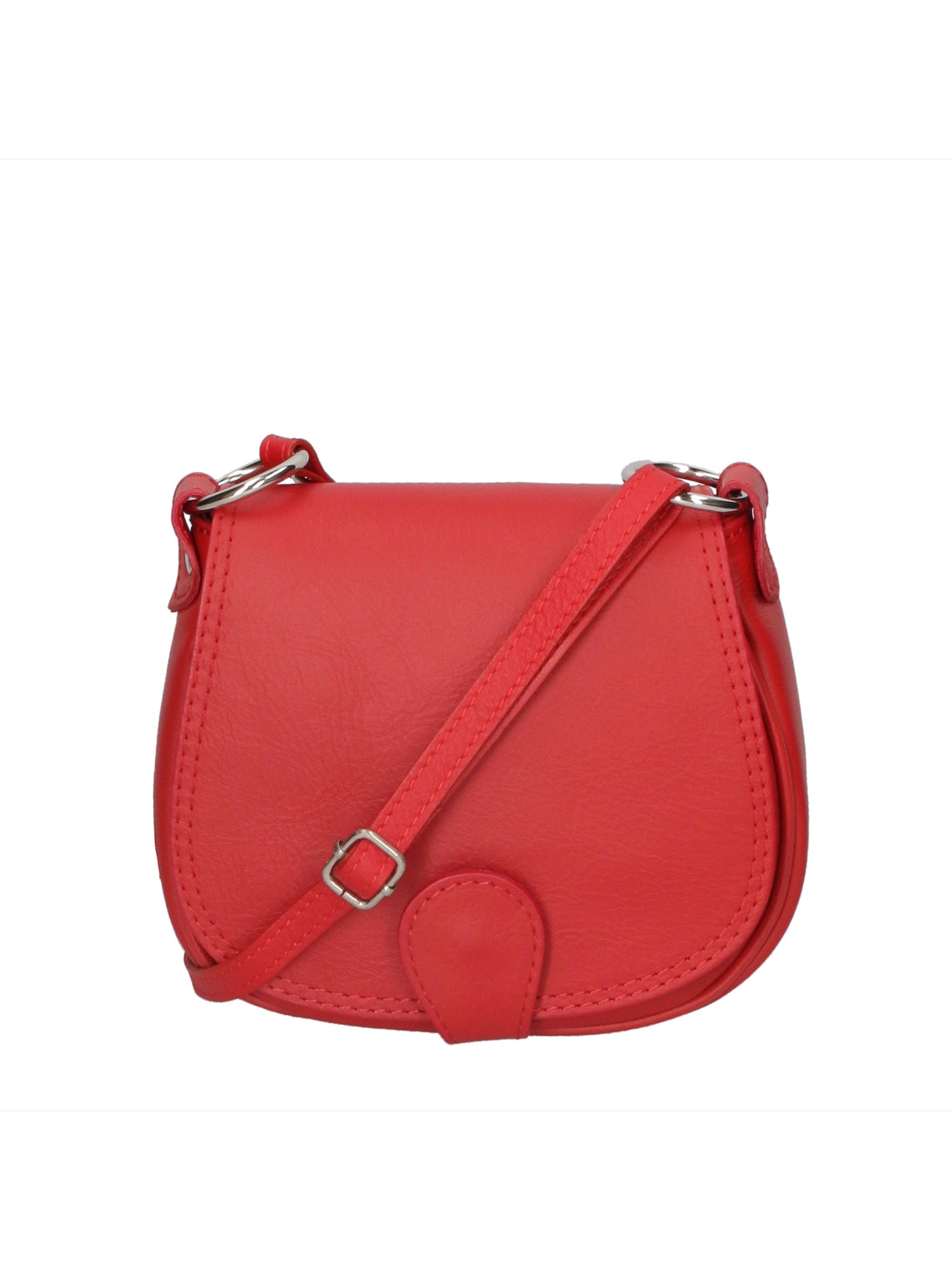 Bianca Borsa a tracolla da donna Vera pelle 10016 1020-S08 ROSSO Gave Lux
