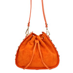 Ravello Borsa a spalla da donna Vera pelle 8977-ARANCIO Gave Lux