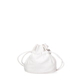 Borsa a secchiello da donna 100% PVC F6717-1-WHITE David Jones