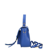 Ravenna Borsa a mano da donna Vera pelle 1524-BLU Gave Lux