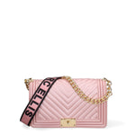Borsa a mano da donna 100% Pvc FLAT-M 24-OLD ROSE - GOLD Marc Ellis