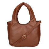 Virna Borsa a mano da donna Vera Pelle 06501-S17 CUOIO SCURO Gave Lux