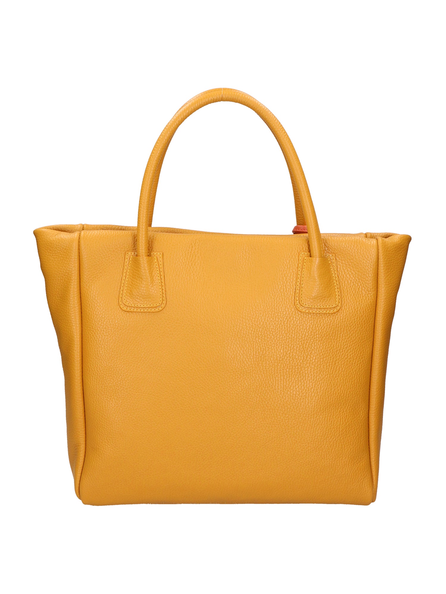 Verdiana Borsa a mano da donna Vera Pelle 06505-D36 SENAPE Gave Lux