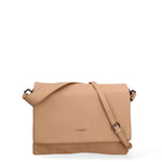 Borsa a spalla da donna Ecopelle 637-2-CAFFELATTE Diana&co