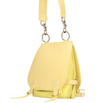 Lisetta Borsa a tracolla da donna Vera pelle 8683-GIALLO Gave Lux