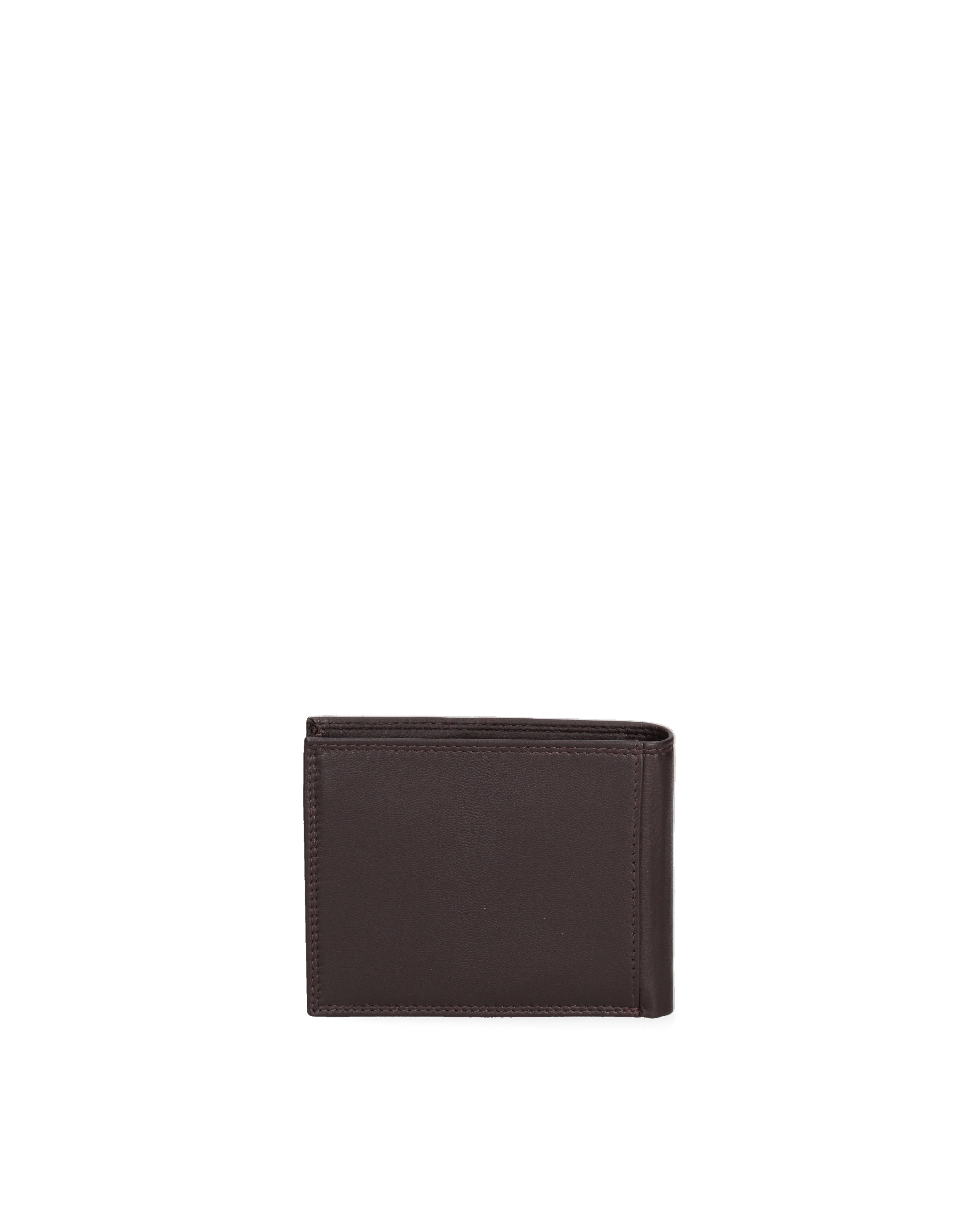 Portafoglio uomo in vera pelle Casual K35358P029-T.MORO Solo Soprani
