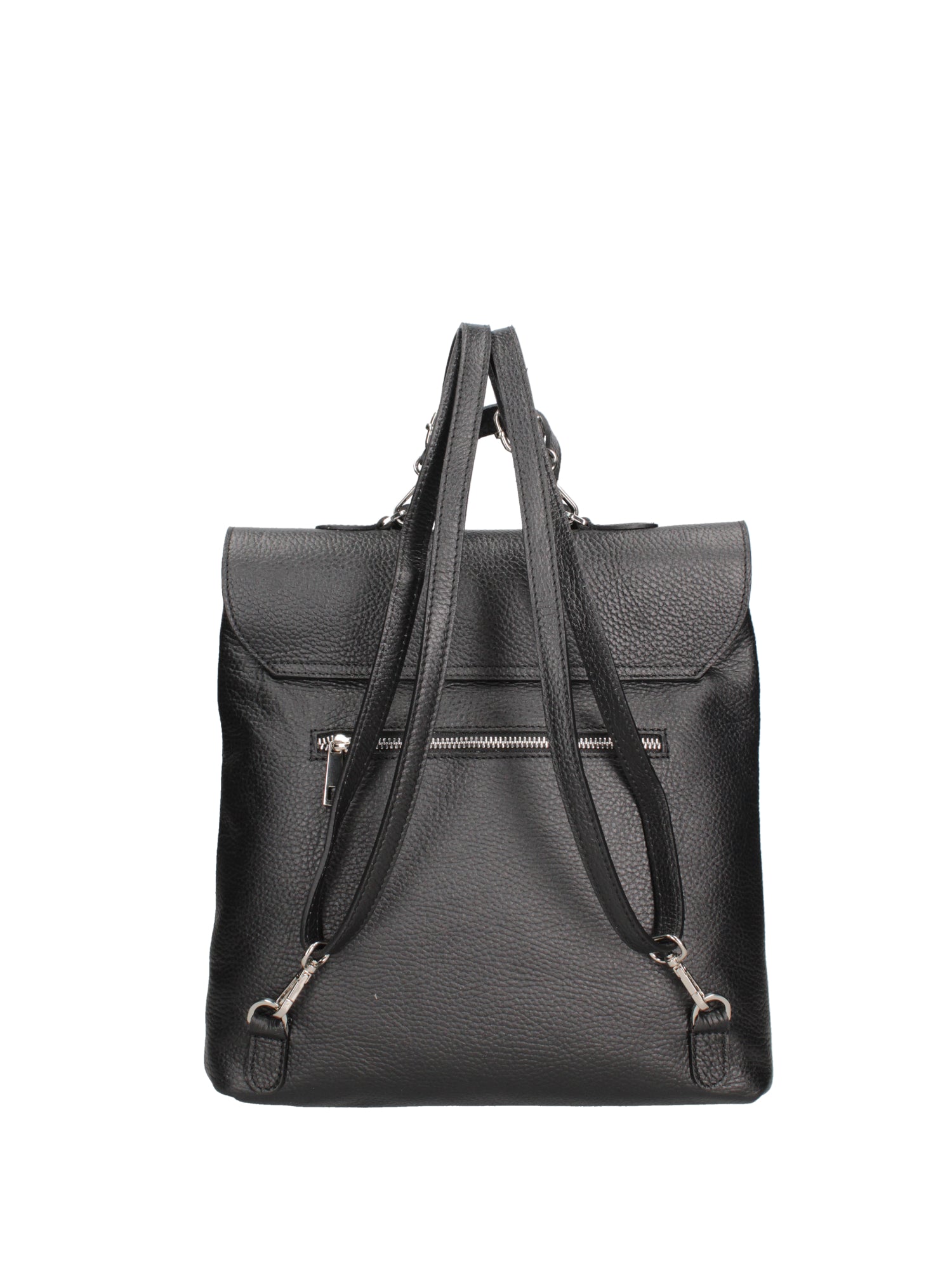 Borsa a mano da donna Vera pelle 07248-D28 NERO Roberta Rossi