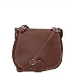 Bianca Borsa a tracolla da donna Vera pelle 10016 1020-S21 BRUCIATO Gave Lux