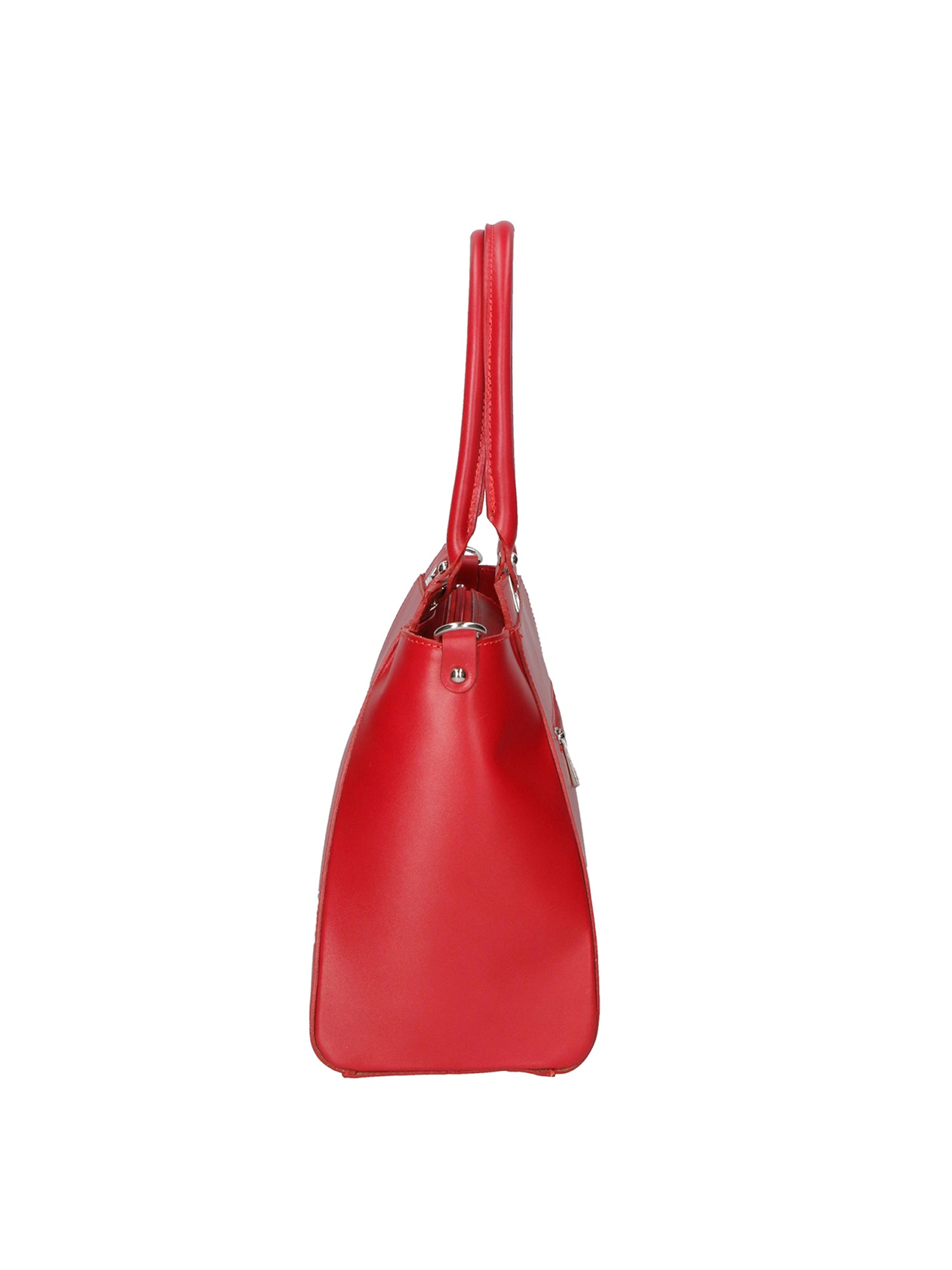Fatima Borsa a mano da donna 100% pelle 9060-ROSSO RED Gave Lux