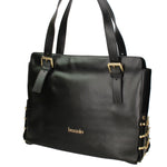 Cesena Borsa a spalla da donna 100% pelle B17221-NERO Braccialini