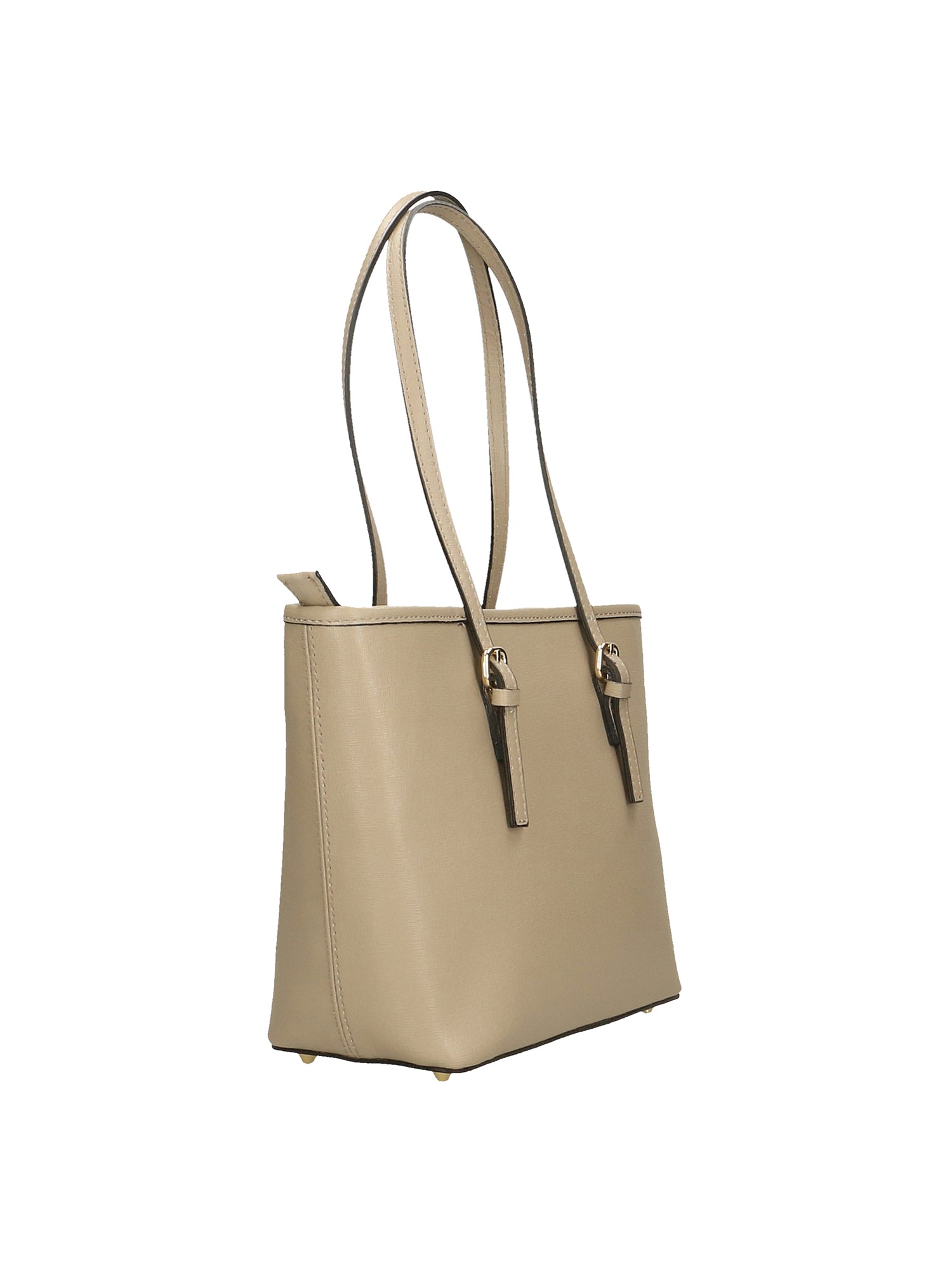 Chantal Borsa a spalla da donna Vera pelle 3303-SF05 TAUPE CHIARO CAPPUCCINO Gave Lux