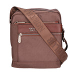 Borsa a tracolla uomo Pelle PU Vegan PCL3067-EARTH Northampton Polo Club