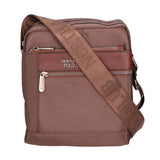 Borsa a tracolla uomo Pelle PU Vegan PCL3067-EARTH Northampton Polo Club