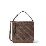 Elora Lux Borsa a spalla da donna Polyurethane + Polyester B16844-MARRONE Braccialini