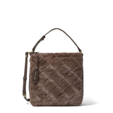 Elora Lux Borsa a spalla da donna Polyurethane + Polyester B16844-MARRONE Braccialini