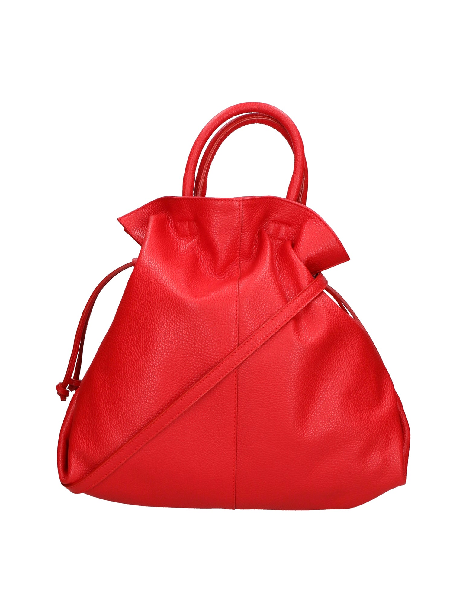 Giada Borsa a mano da donna 100% pelle 05837-D58 ROSSO FUOCO Gave Lux
