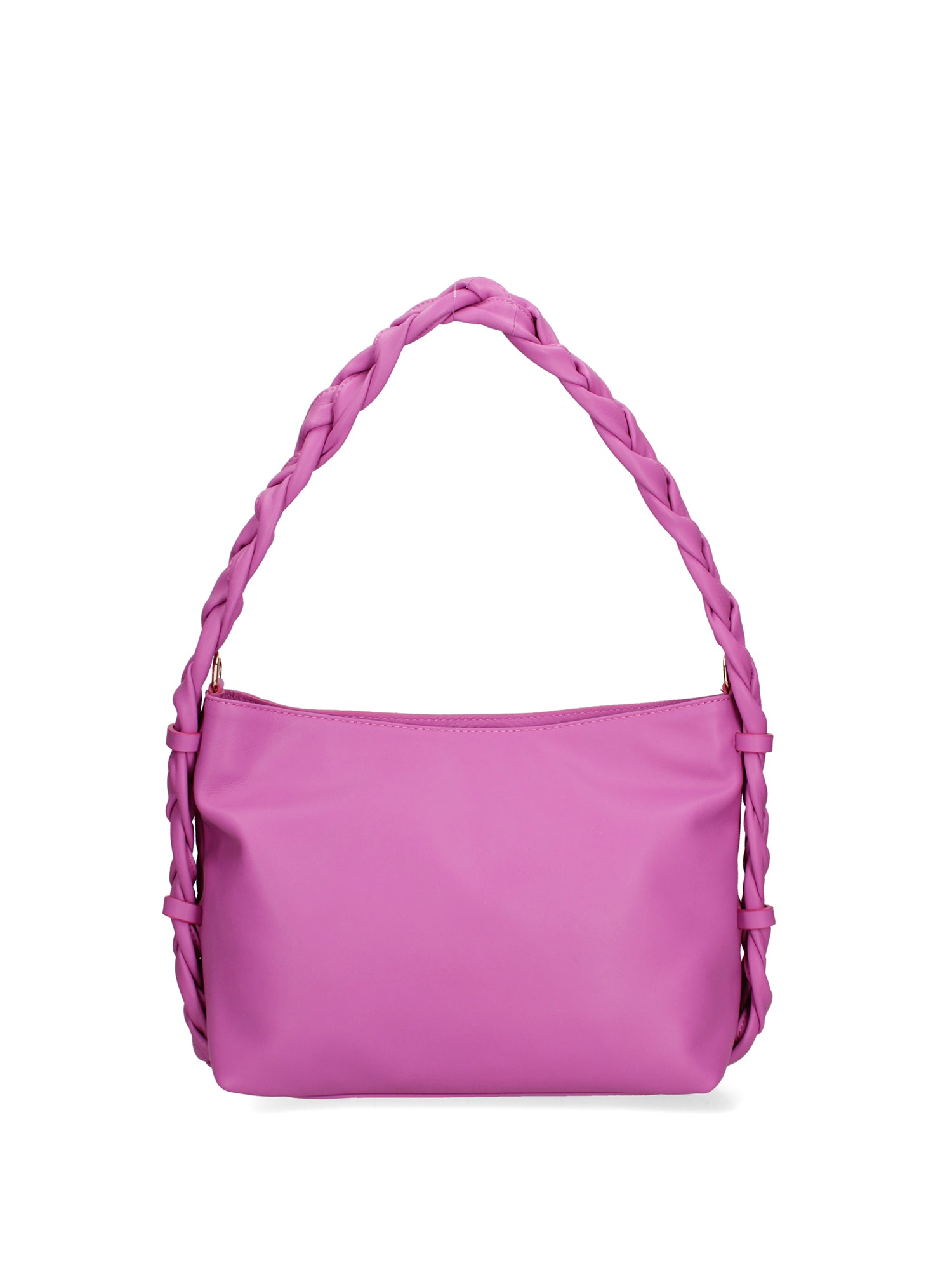 Isara Borsa a spalla da donna Vera pelle 07170-S602 FUXIA CHIARO Gave Lux