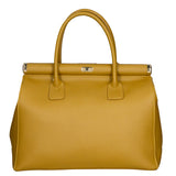 Aleria Borsa a mano da donna Vera pelle 8005-D36 SENAPE Gave Lux