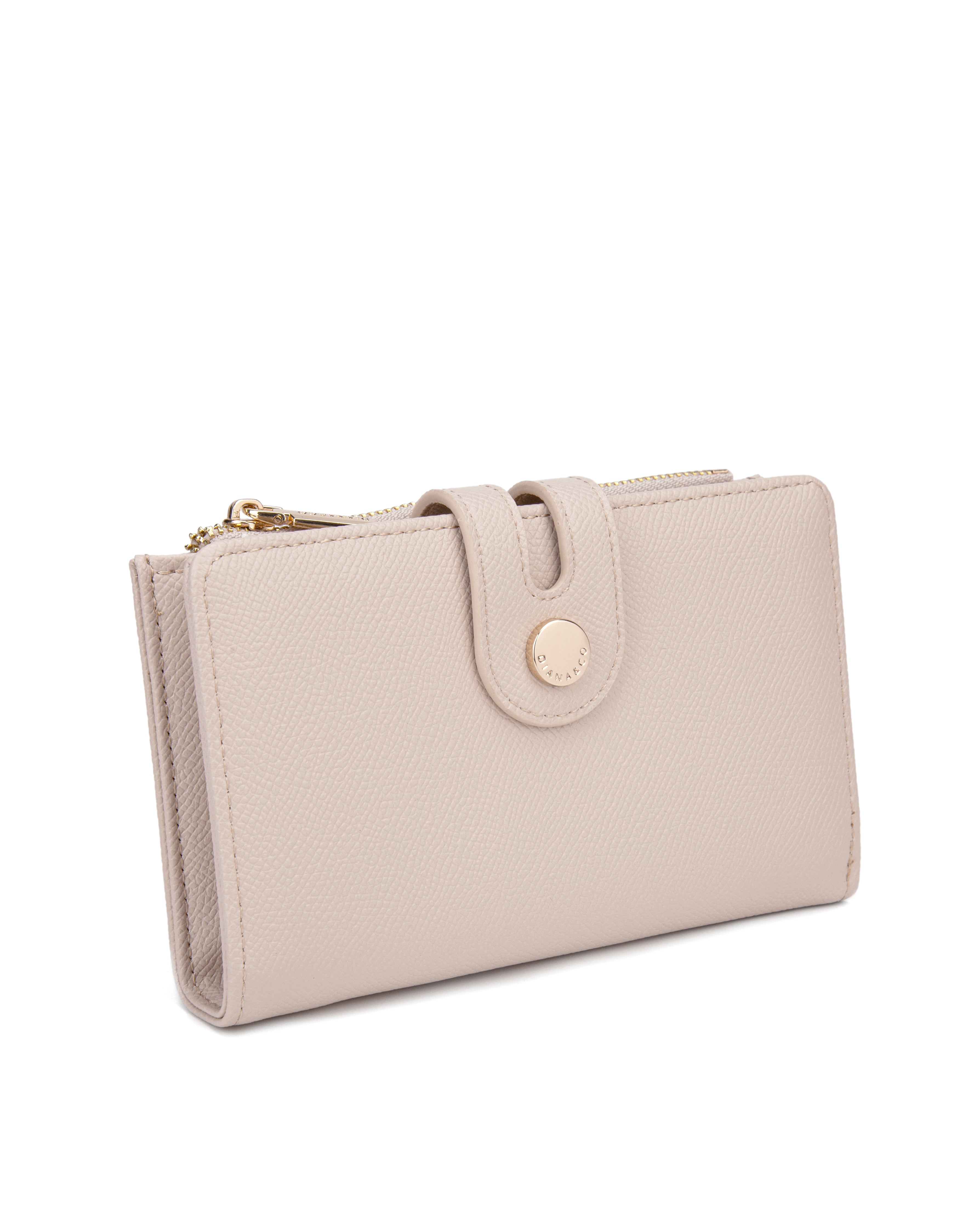 Portafoglio donna in pelle vegana Casual 798-2-2PT-NUDE Diana&co