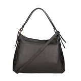 Vladimira Borsa a spalla da donna Vera pelle 06675-D28 NERO + D28 NERO Gave Lux