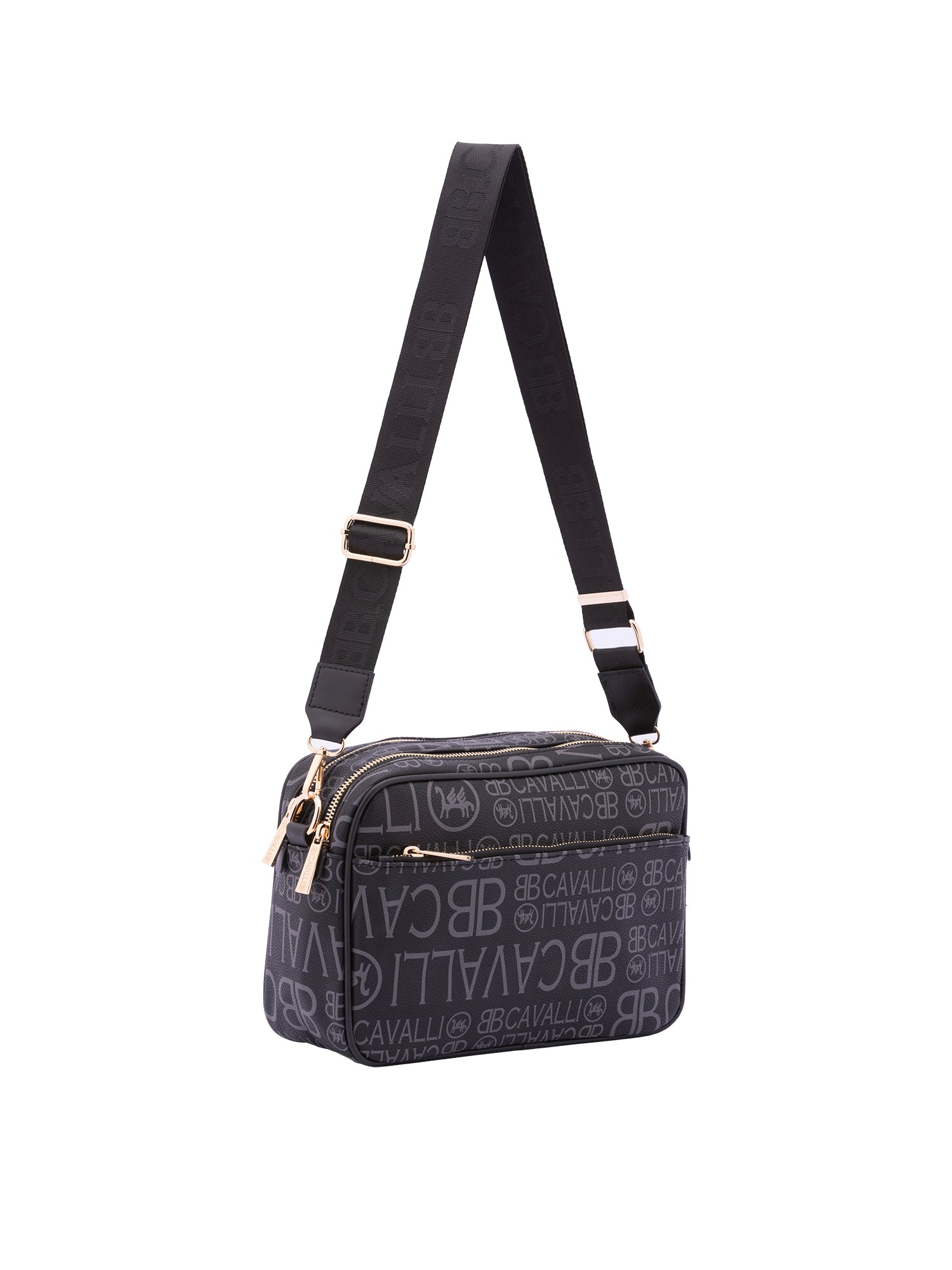 Borsa a tracolla da donna Ecopelle BC1416-NERO NERO B Cavalli