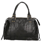 Elara Borsa a spalla da donna Vera pelle 06090-NERO Gave Lux