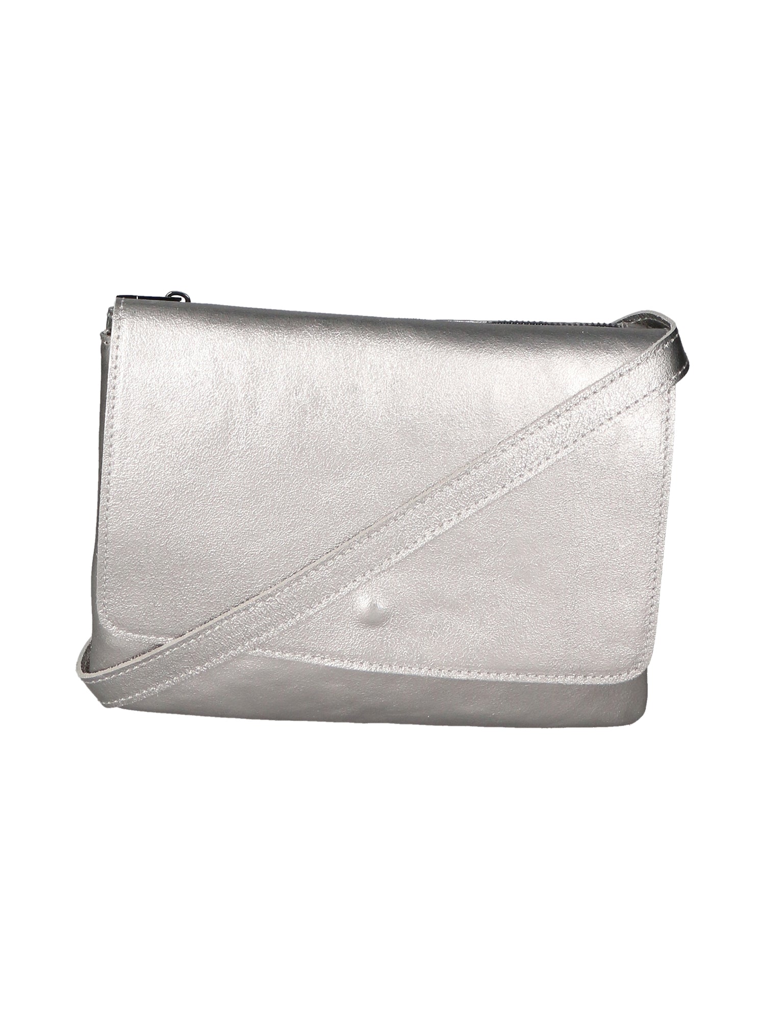 Angelica Pochette da donna Vera pelle 05413-L002 ARGENTO SCURO Gave Lux
