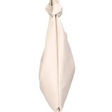 Borsa a spalla da donna 100% vera pelle 07156-D37 LATTE Viola Castellani