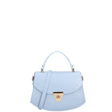 Borsa a mano da donna 100% vera pelle 07202-P 631 CIELO Roberta Rossi