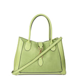 Jordana Borsa a mano da donna Vera pelle e suede 07150-L260 PISTACCHIO Viola Castellani