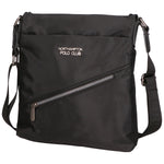 Borsa a tracolla uomo 100% PU Leather PCL3157-BLACK Northampton Polo Club