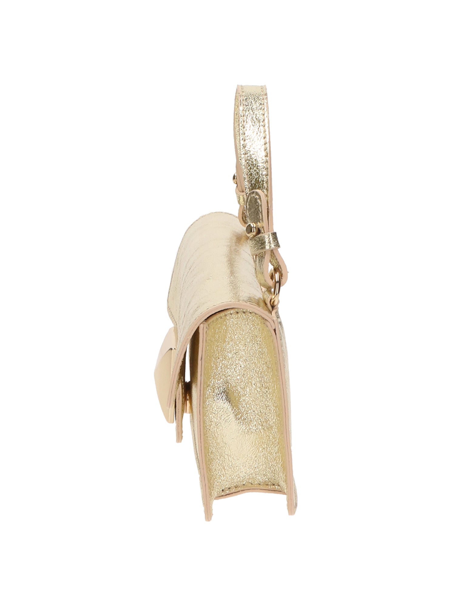 Hellen Borsa a mano da donna Vera pelle 06010-L003 ORO Gave Lux