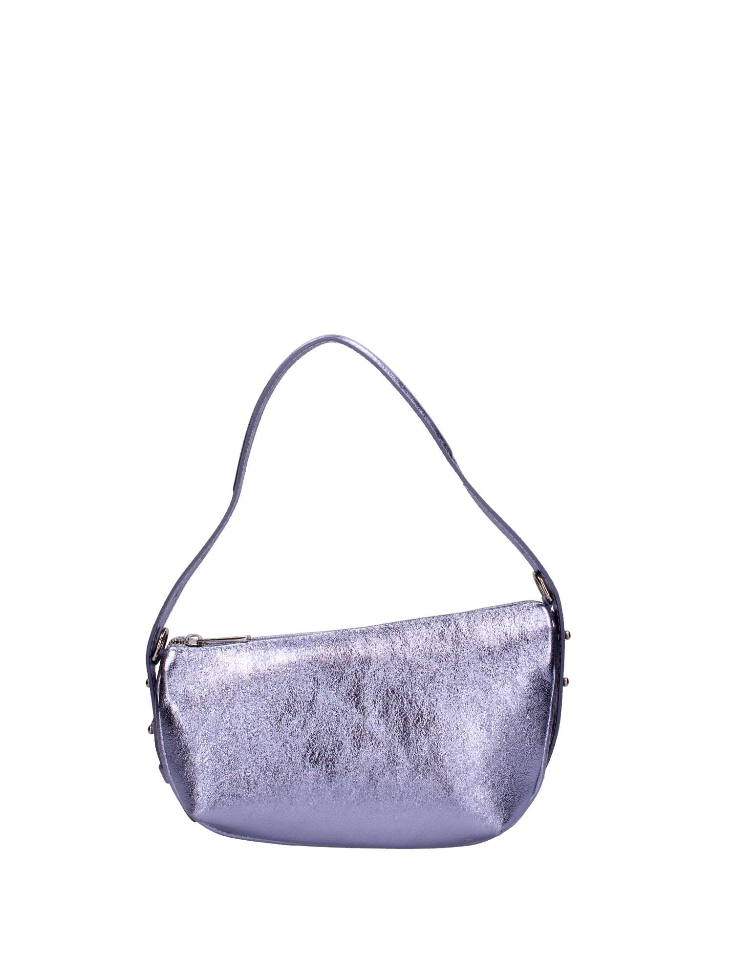 Borsa a spalla da donna Vera pelle e metallo 07228-L027 LILLA Roberta Rossi
