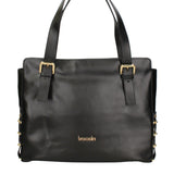 Cesena Borsa a spalla da donna 100% pelle B17221-NERO Braccialini