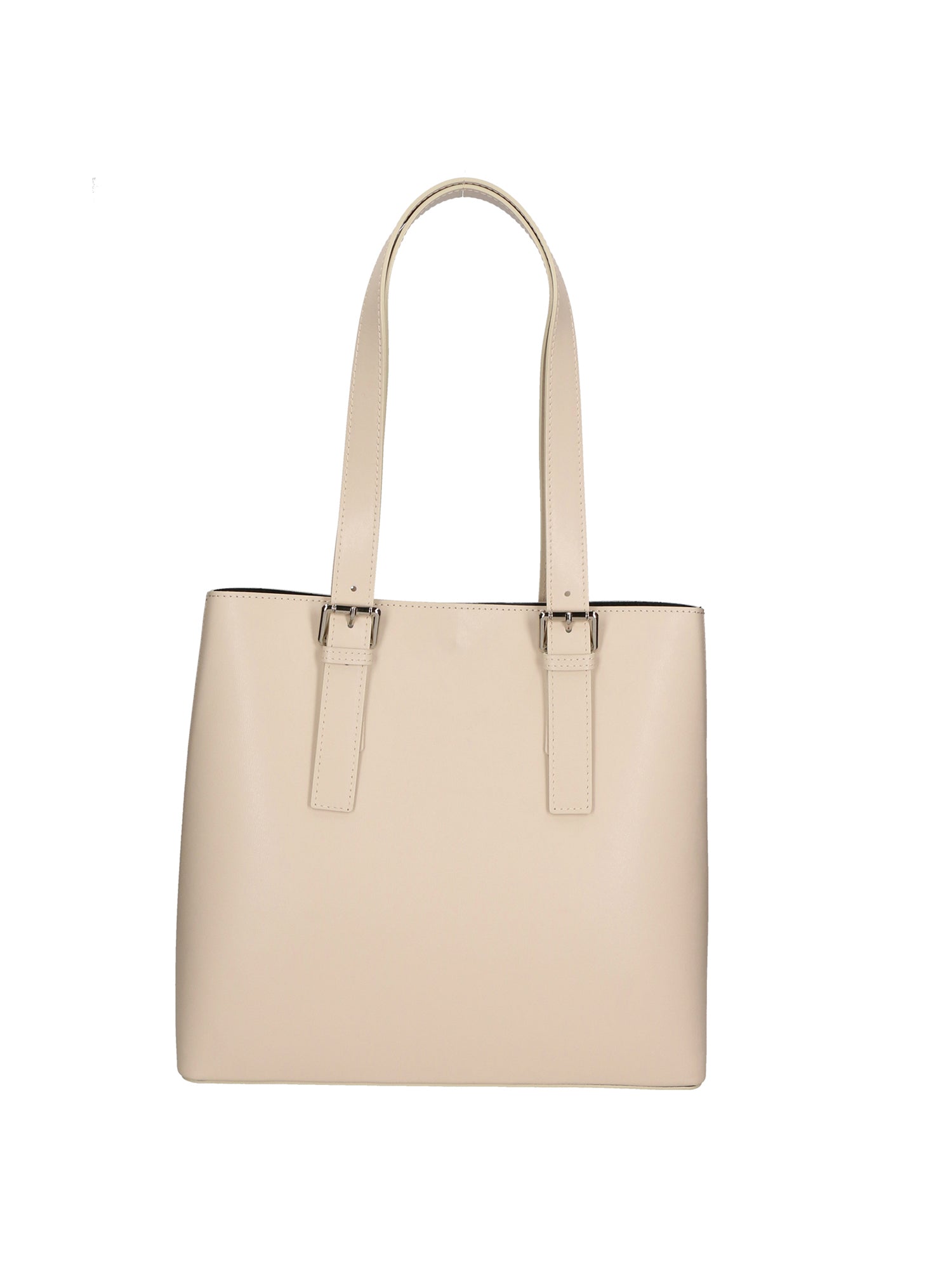 Germana Borsa a spalla da donna 100% pelle 05924-B37 LATTE Gave Lux
