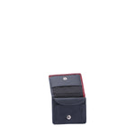 Portafoglio uomo in vera pelle Casual K23111P439-BLU+ROSSO Sergio Tacchini