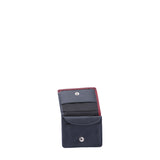 Portafoglio uomo in vera pelle Casual K23111P439-BLU+ROSSO Sergio Tacchini