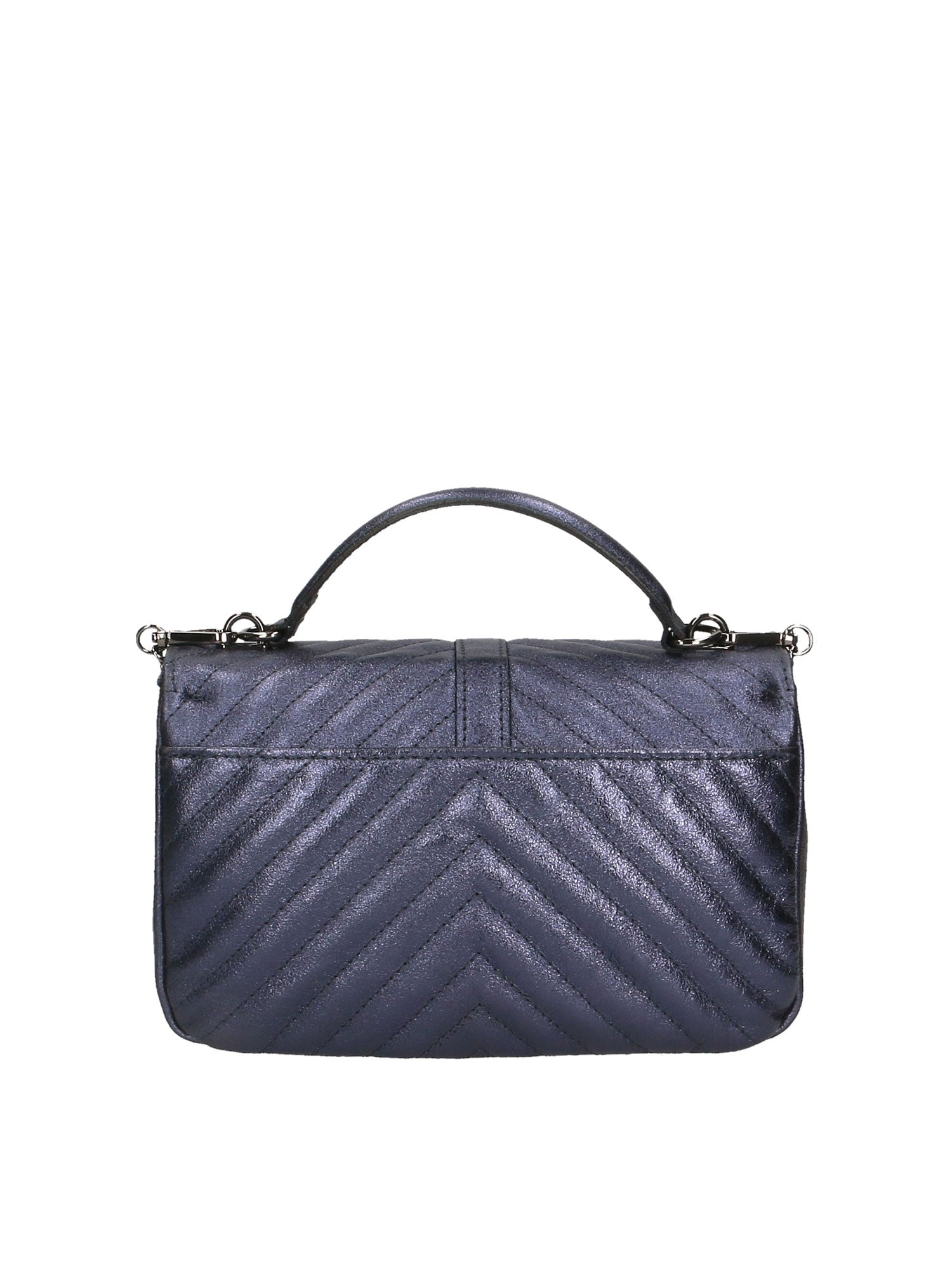 Volterra Borsa a tracolla da donna Vera Pelle 1626-BLU Gave Lux