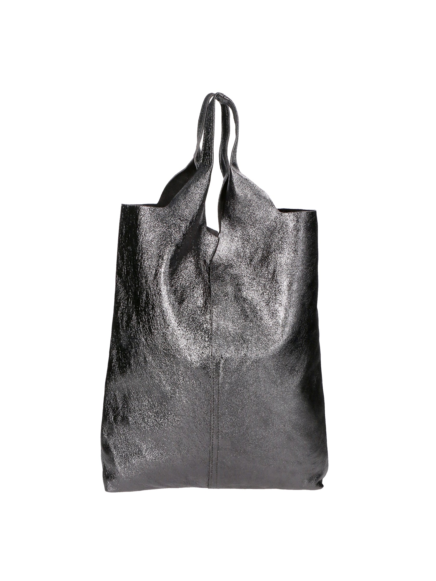 Argenta Borsa a spalla da donna Pelle laminata 05358-L020 FERRO Gave Lux