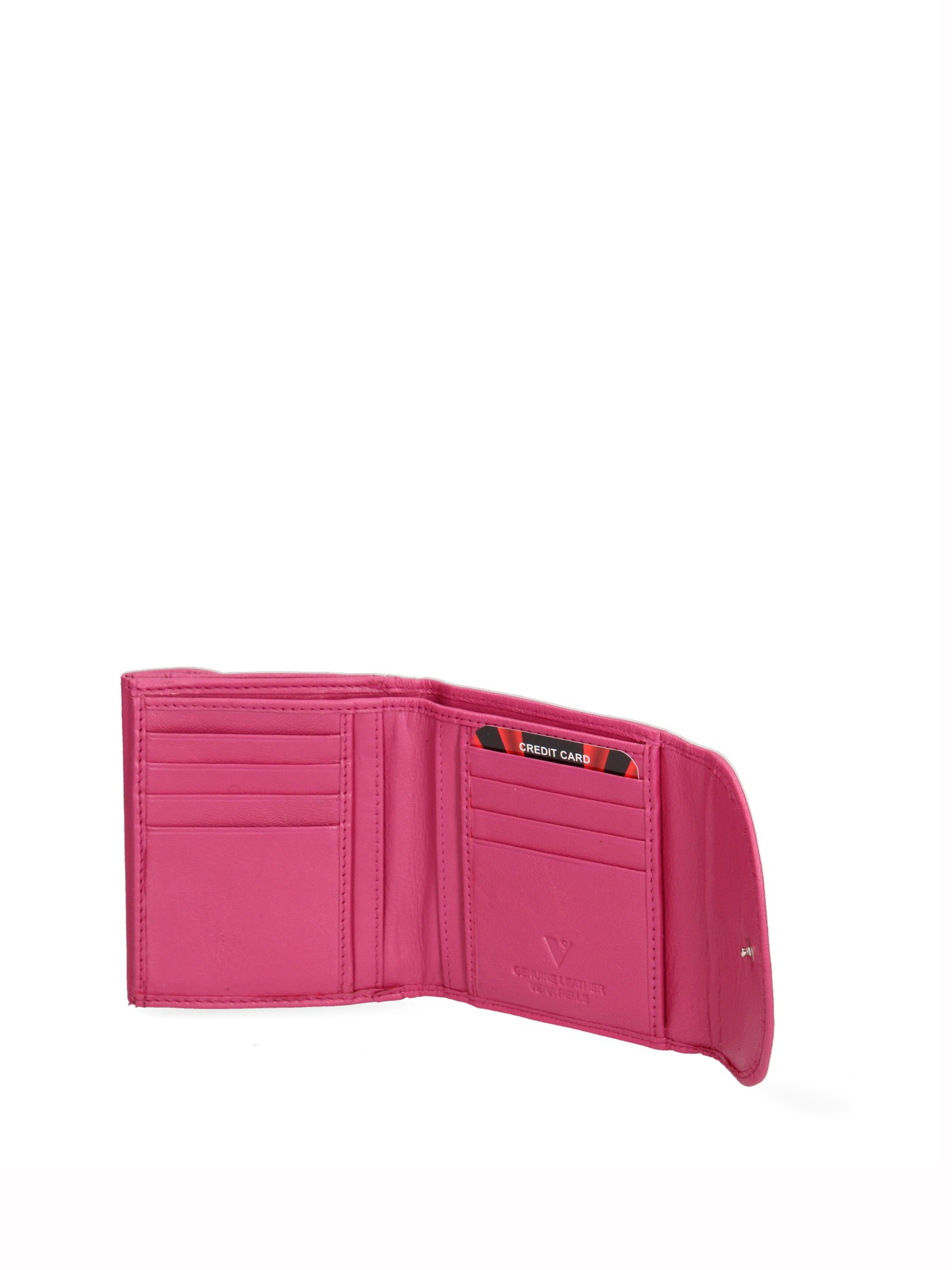 Portafoglio uomo in vera pelle Casual IN-1077-FUXIA Sergio Valentini
