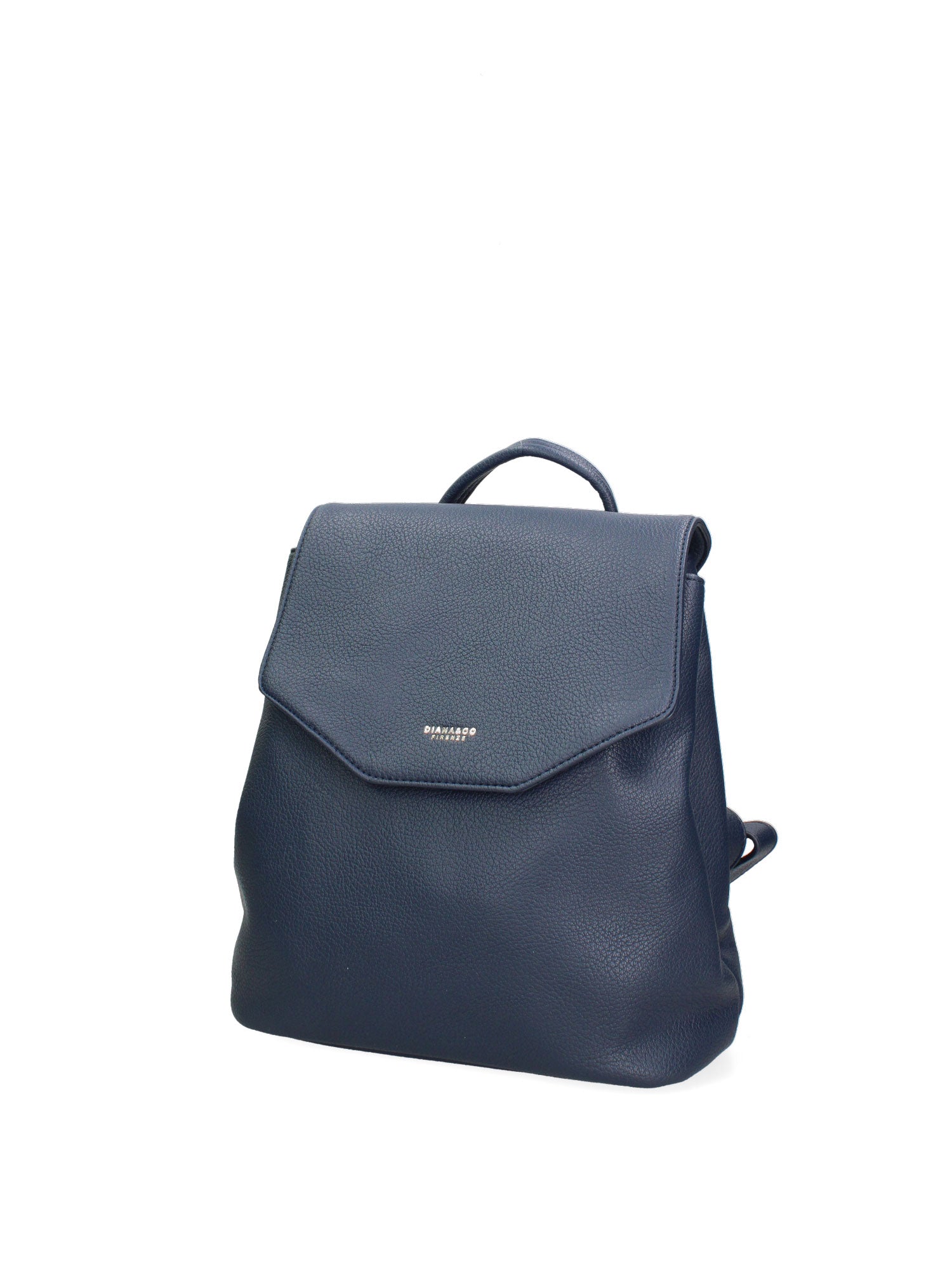 Zaino da donna in ecopelle Casual 640-2-NAVY BLUE Diana&co