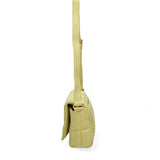 Borsa a spalla da donna Ecopelle DC3323-1-APPLE GREEN Diana&co