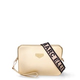Borsa a tracolla da donna 100% Pvc FLAT-FLOWE-GOLD - LIGHT GOLD Marc Ellis