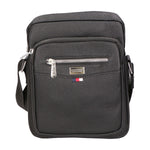 Borsa a tracolla uomo 100% pelle PU PCL3024-BLACK Northampton Polo Club