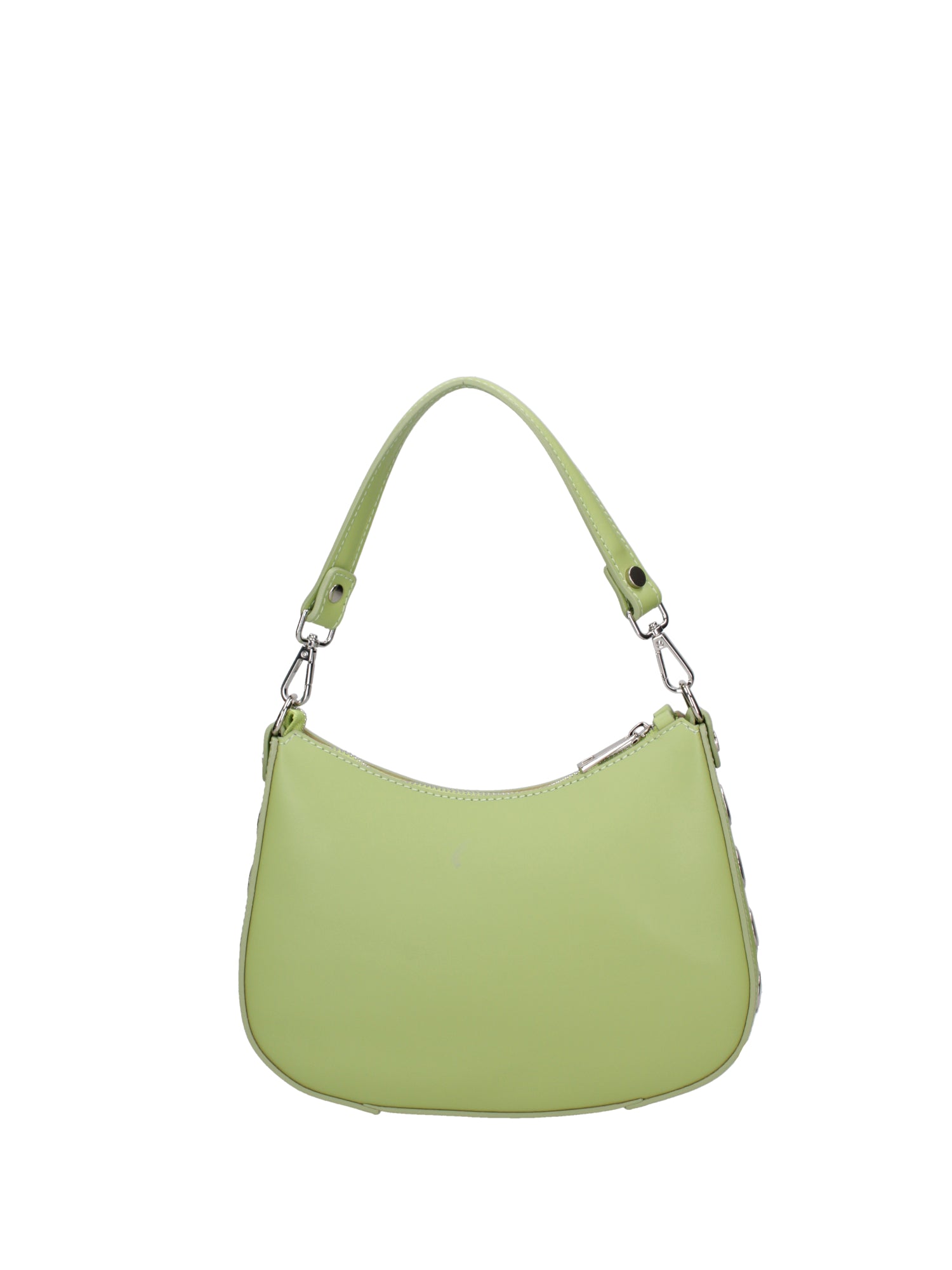 Borsa a spalla da donna 100% pelle ruga 07241-L260 PISTACCHIO Roberta Rossi