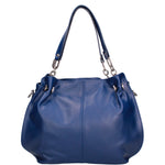 Ereba Borsa a mano da donna Made in Italy 100% pelle 3305-S22 BLUETTE Gave Lux